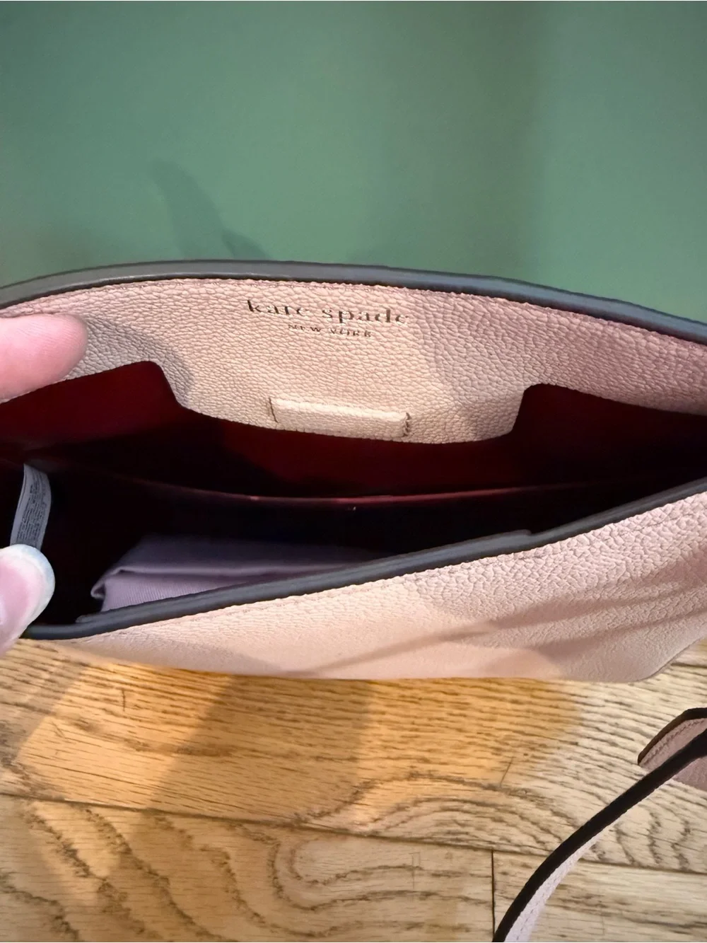 Kate Spade Margaux large crossbody light pink